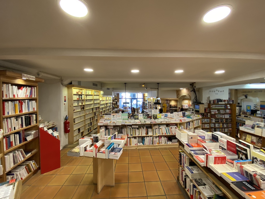 La librairie des Editions Actes Sud