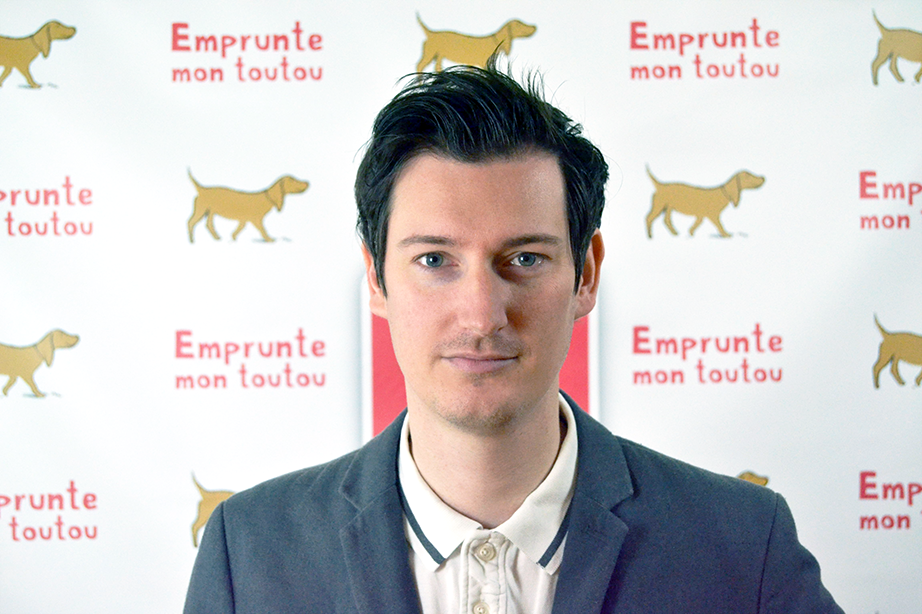 Thibaut Thibaut Pfeiffer, le CEO d'empruntemontoutou.com